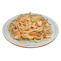 Yaki Udon con langostino