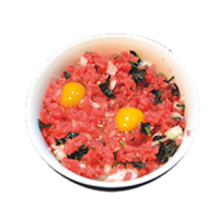 Tartar Atún picado con alga nori