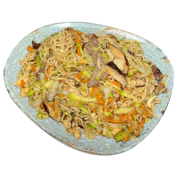 Yaki Soba ternera,setas y trufa